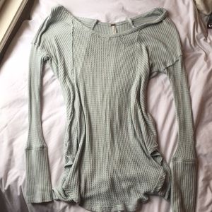 Free people light blue sweater